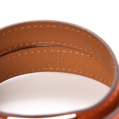 Hermes Box Kelly Double Tour Bracelet M Orange 4 of 7