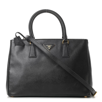 Prada Saffiano Lux Medium Tote Black 1 of 13