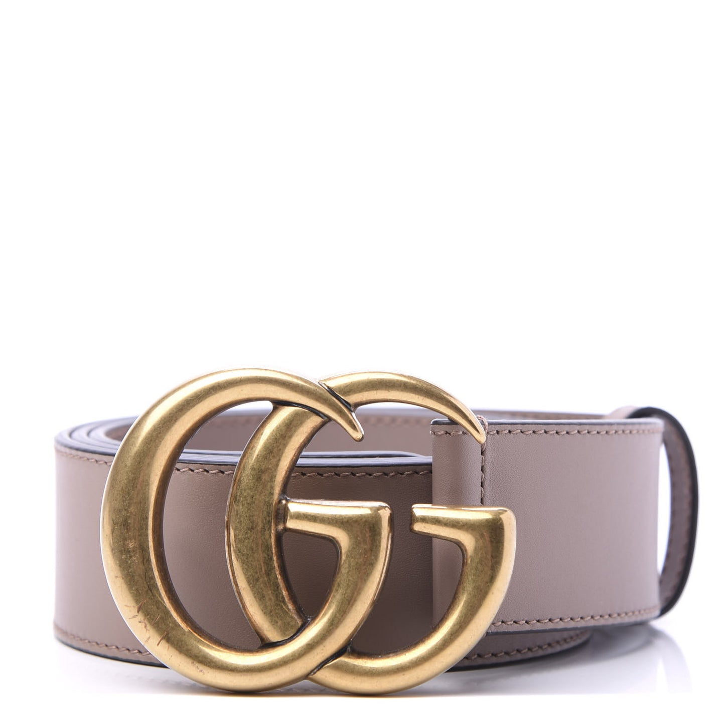 Calfskin Double G 40mm Belt 85 34 Porcelain Rose