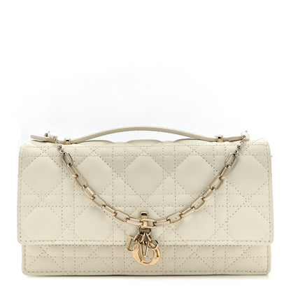 Christian Dior Lambskin Cannage Mini My Dior Bag Latte 1 of 11