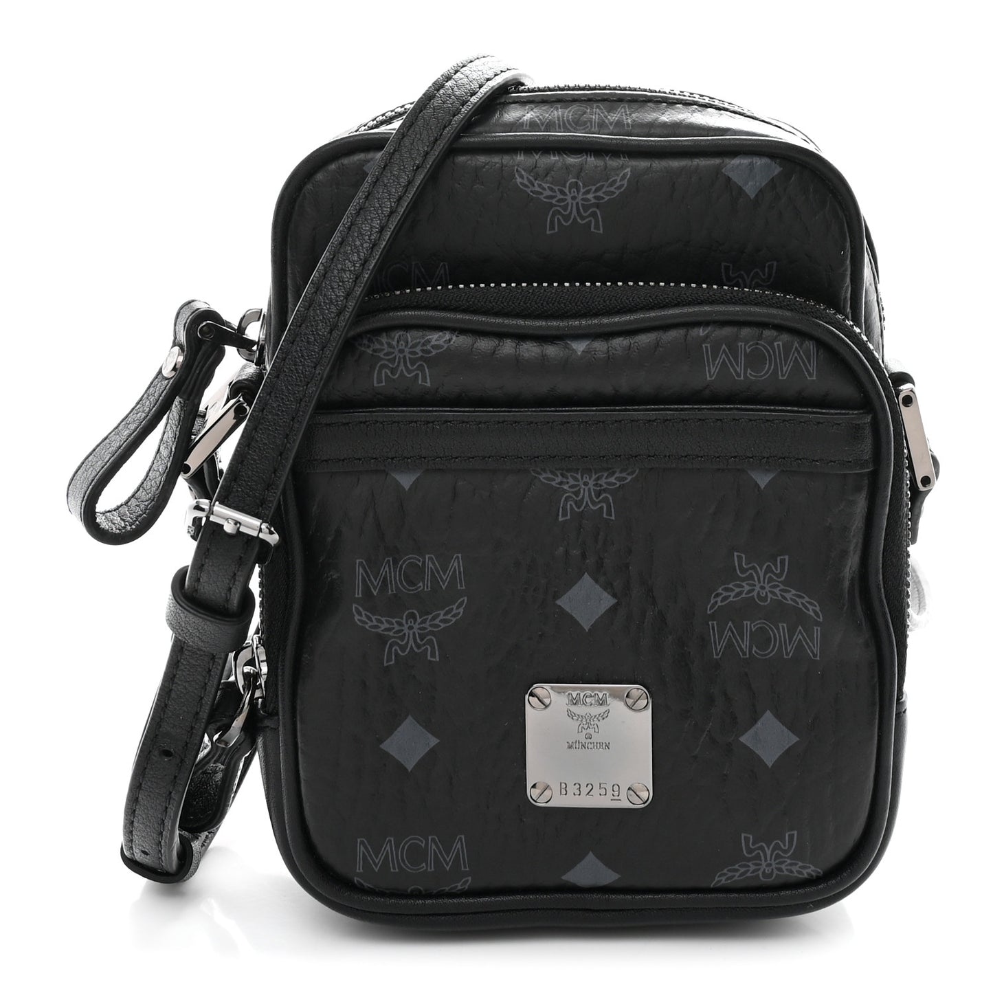 Visetos Crossbody Pouch Bag Black