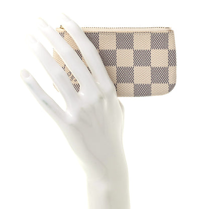 Louis Vuitton Damier Azur Key Pouch 2 of 6
