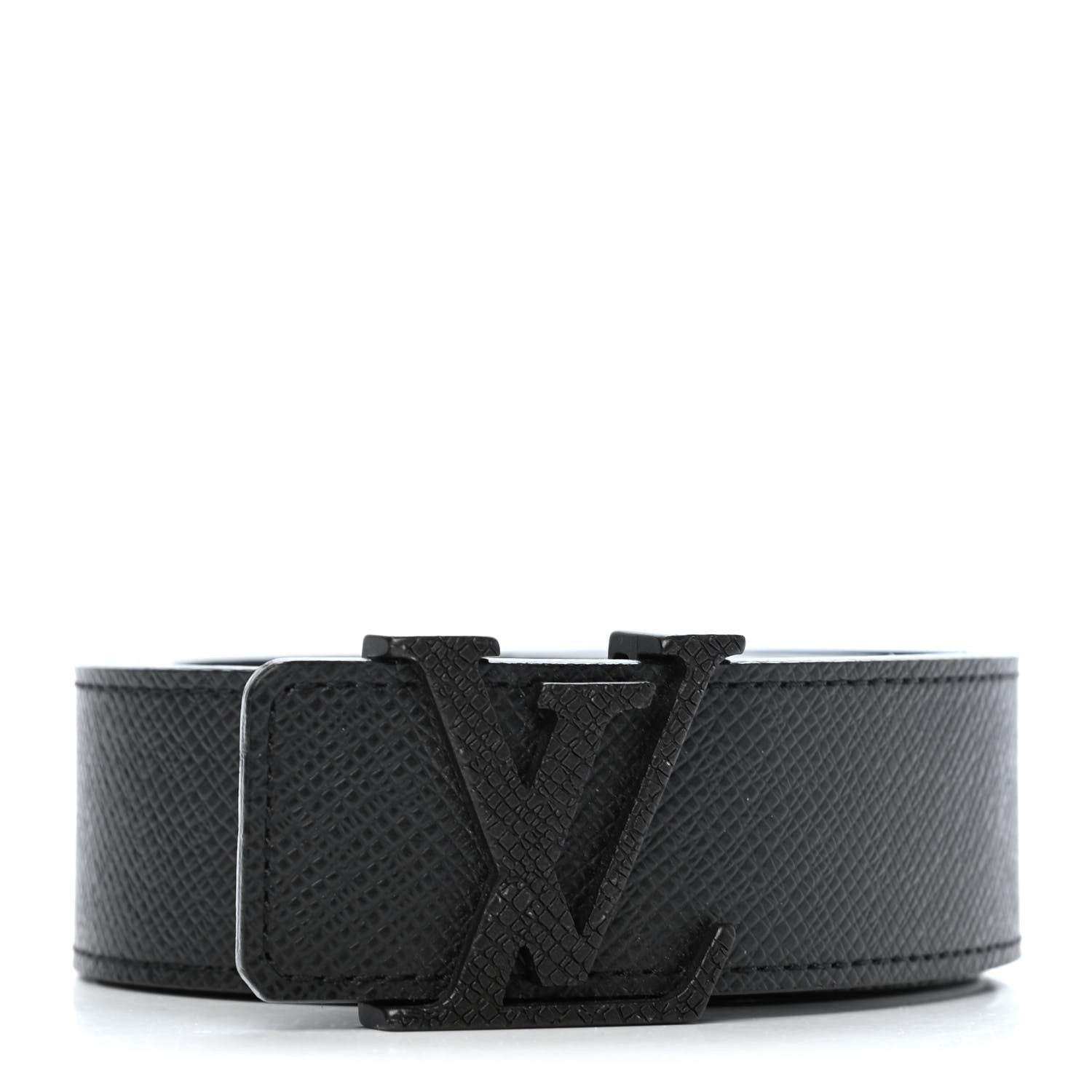 Louis Vuitton Taiga 35 MM LV Initiales Belt 90 36 Ardoise 1 of 3