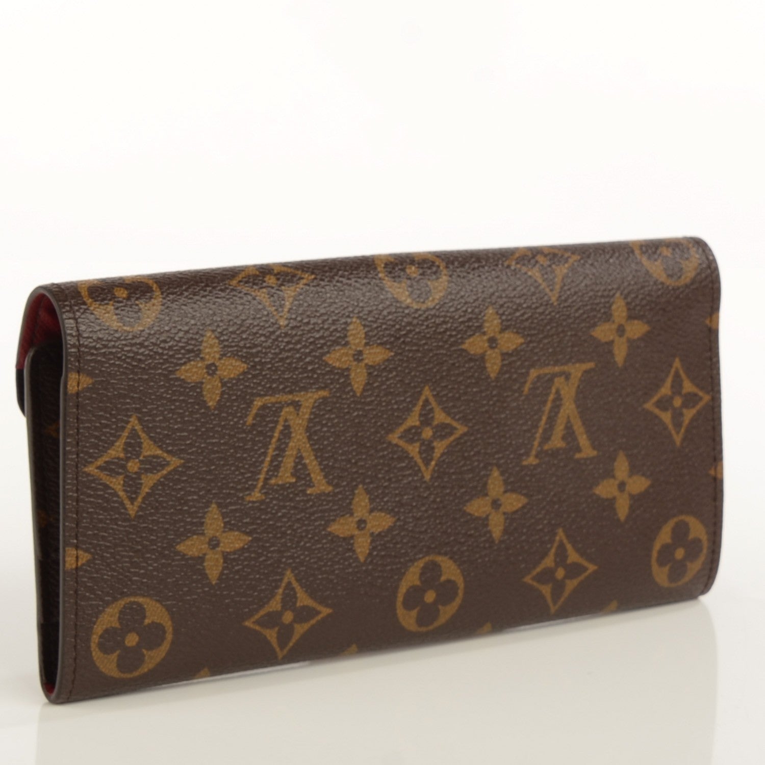 Louis Vuitton Monogram Josephine Wallet Red 3 of 8