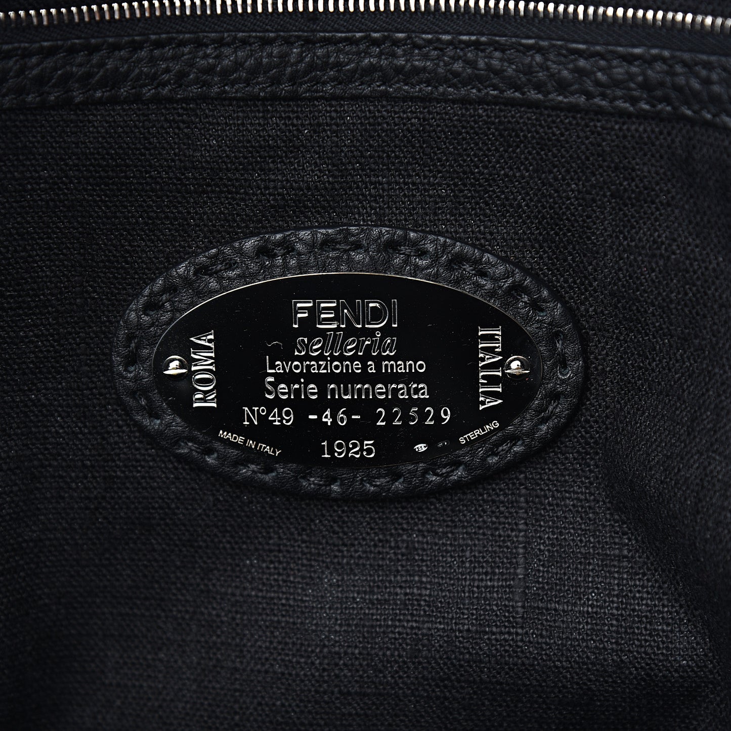 Cuoio Romano Selleria Backpack Black