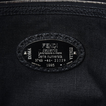 Fendi Cuoio Romano Selleria Backpack Black 5 of 9