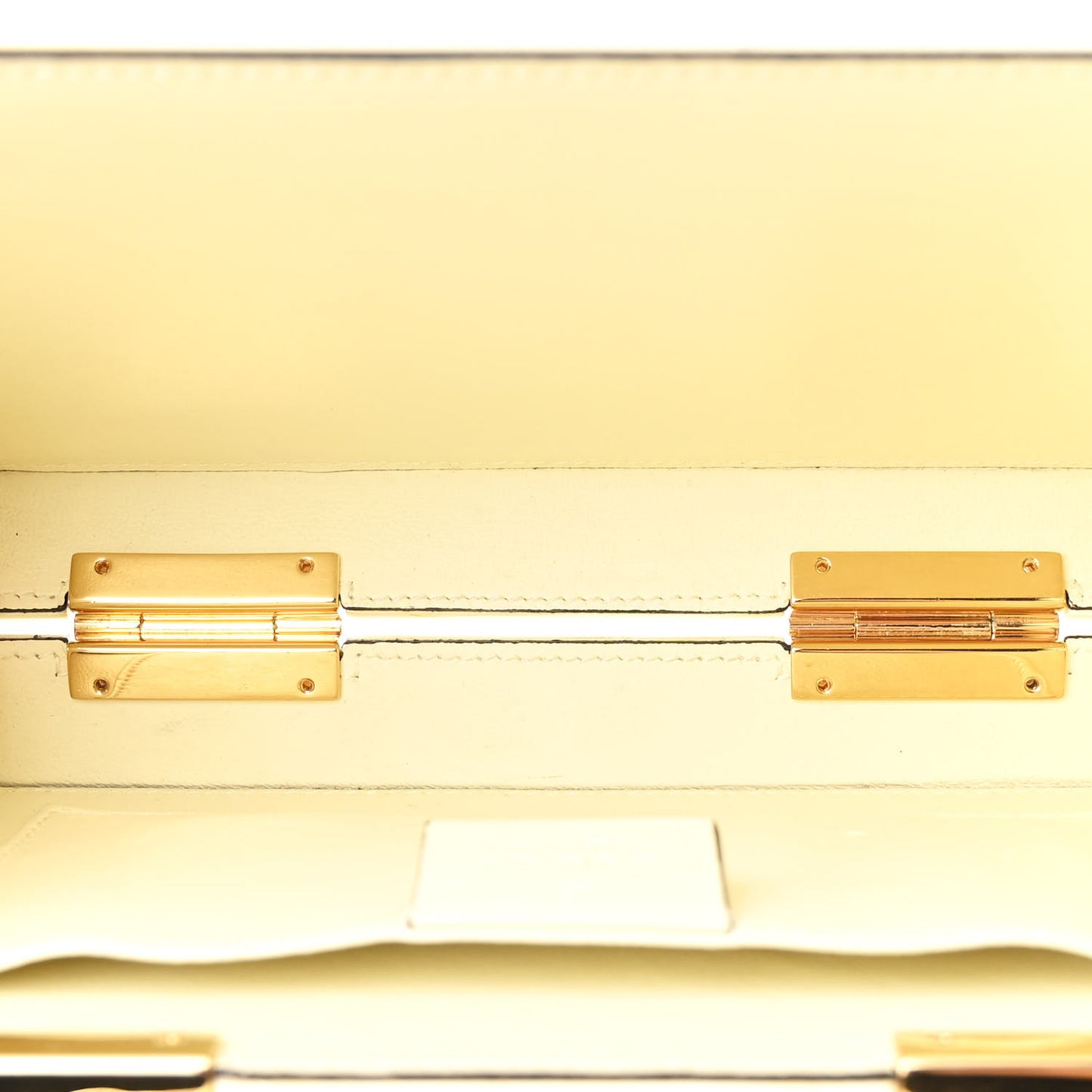 Plexiglass Mini Sylvie 1969 Top Handle Bag Ivory