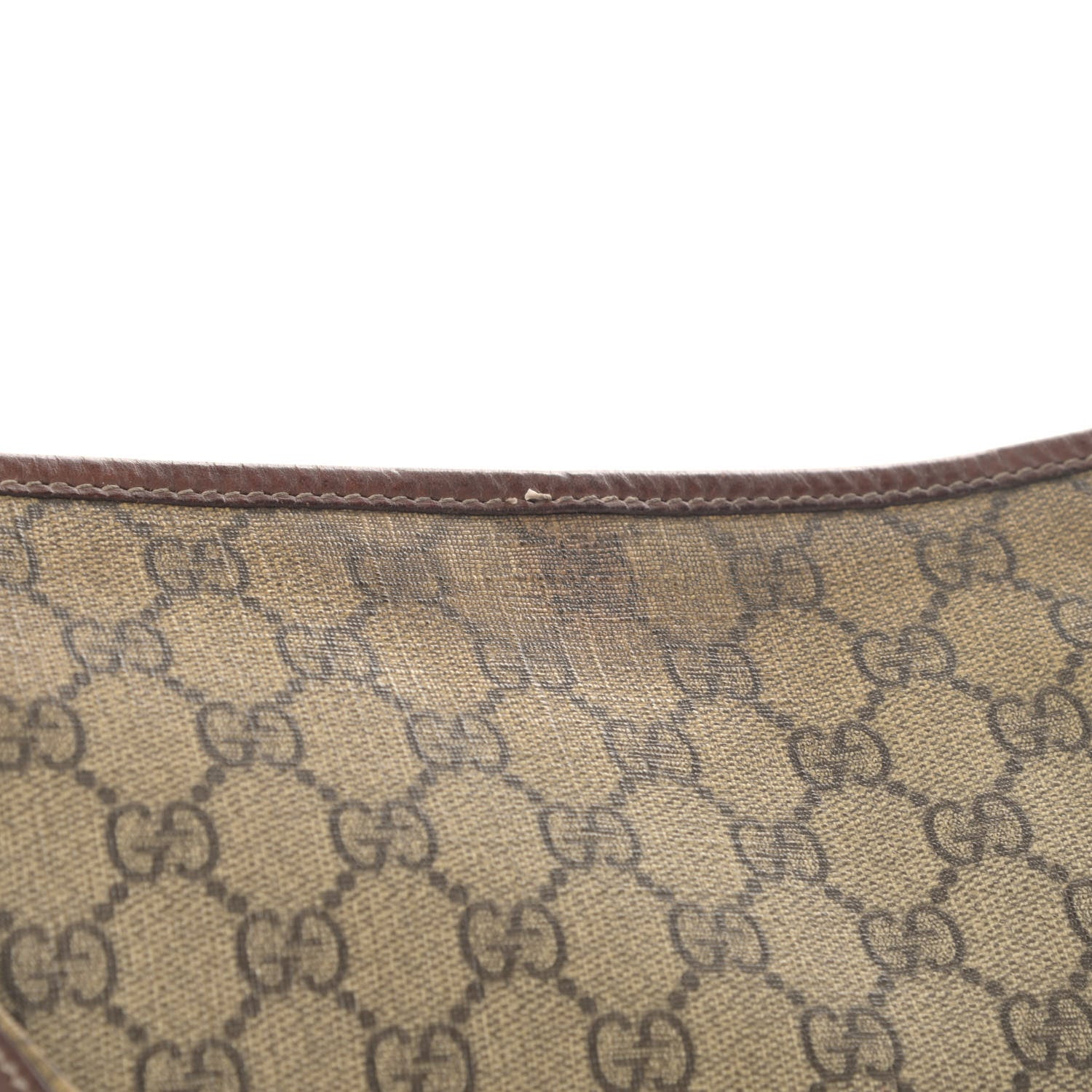 Gucci GG Supreme Monogram Web Messenger Brown 6 of 8