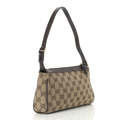 Gucci Monogram D Ring Cosmetic Case Brown 2 of 13