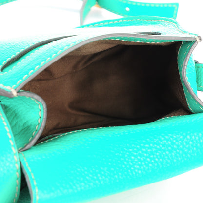 Chloe Calfskin Mini Marcie Round Crossbody Bag Jade Green 5 of 9