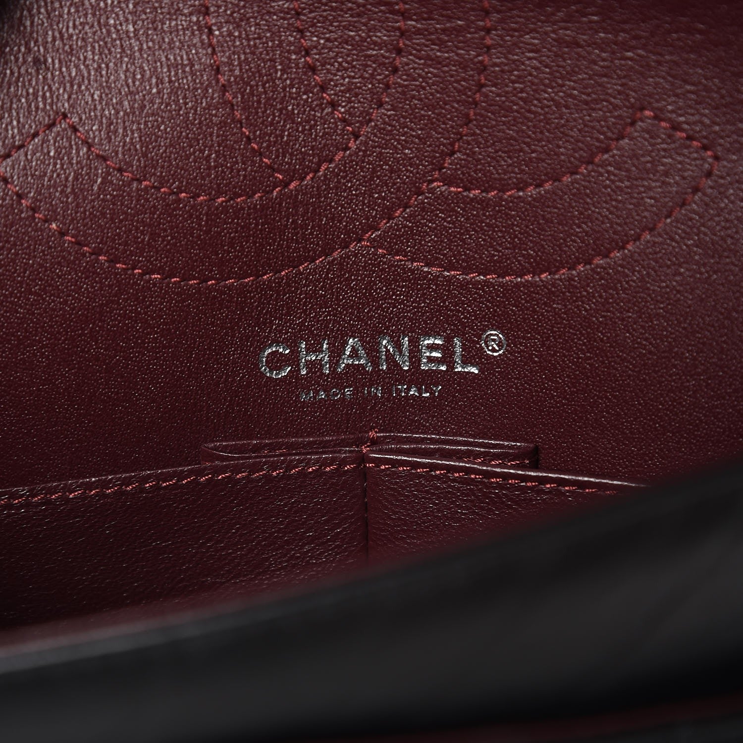 Chanel Aged Calfskin Chevron Quilted 2.55 Reissue 225 So Black 6 of 8