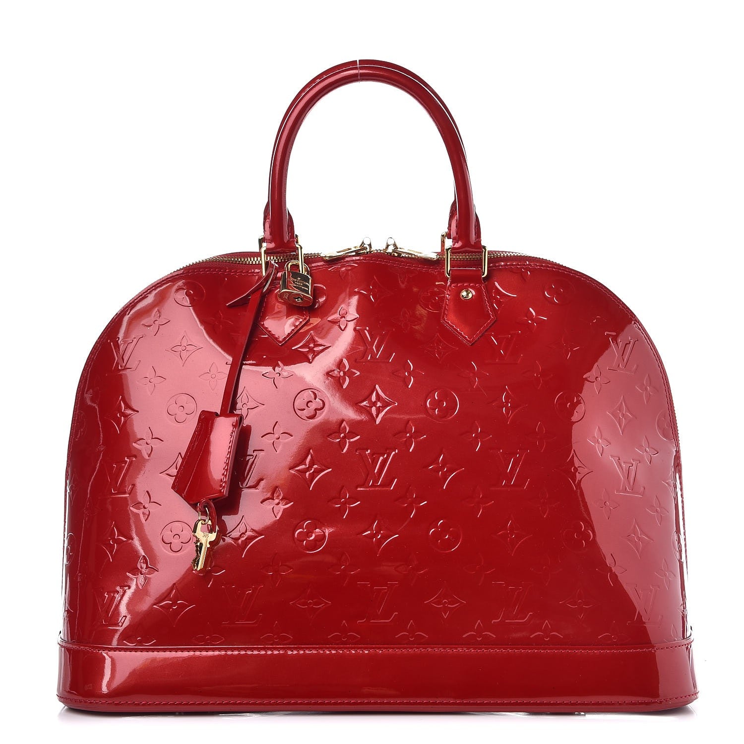 Louis Vuitton Vernis Alma GM Pomme D'Amour 1 of 11