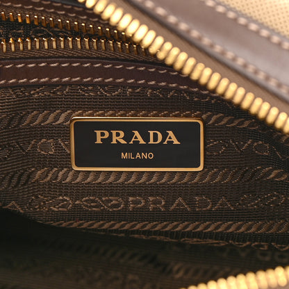 Prada Jacquard Logo Camera Bag Corda Bruciato 6 of 13