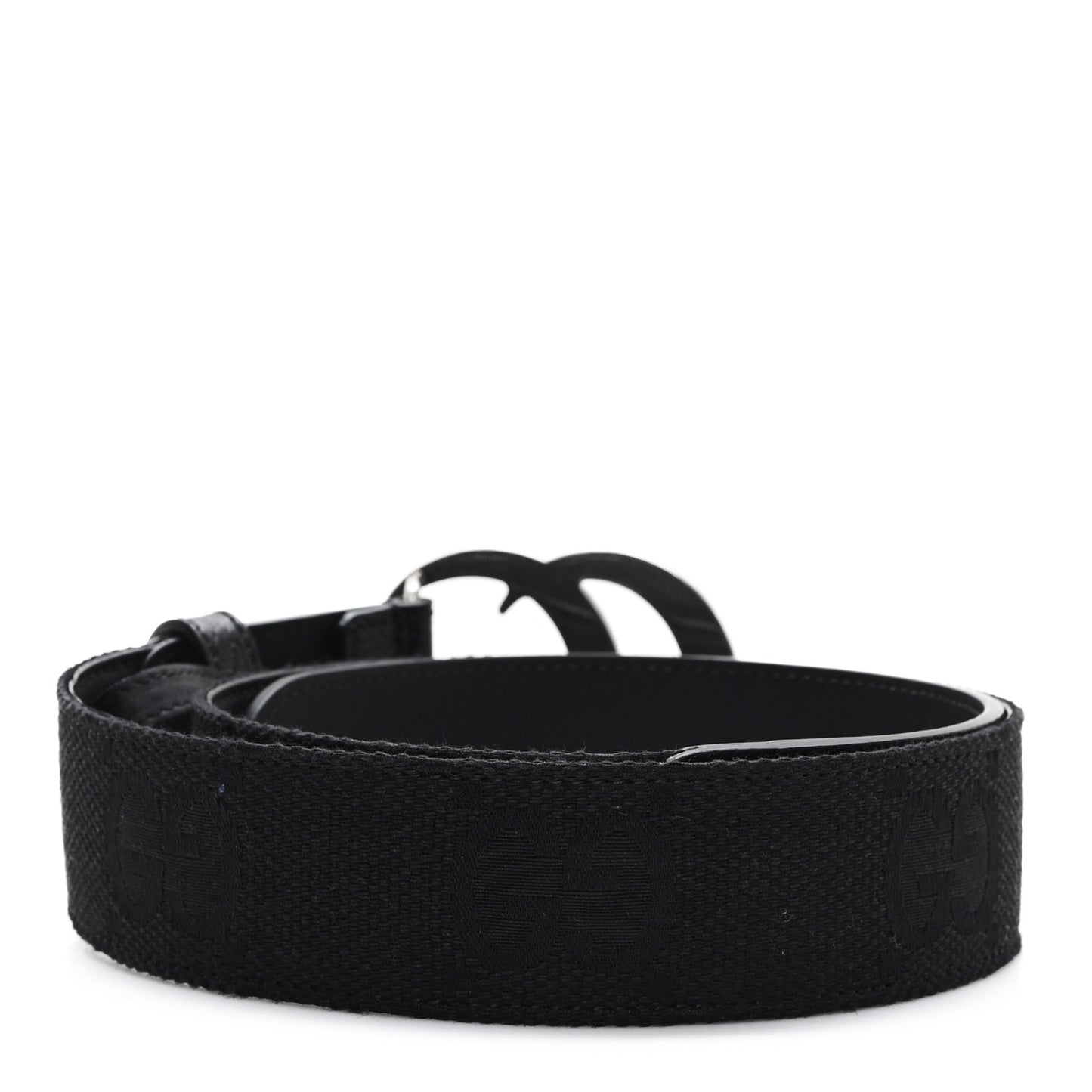 Calfskin Double G 30mm Belt 80 32 Black