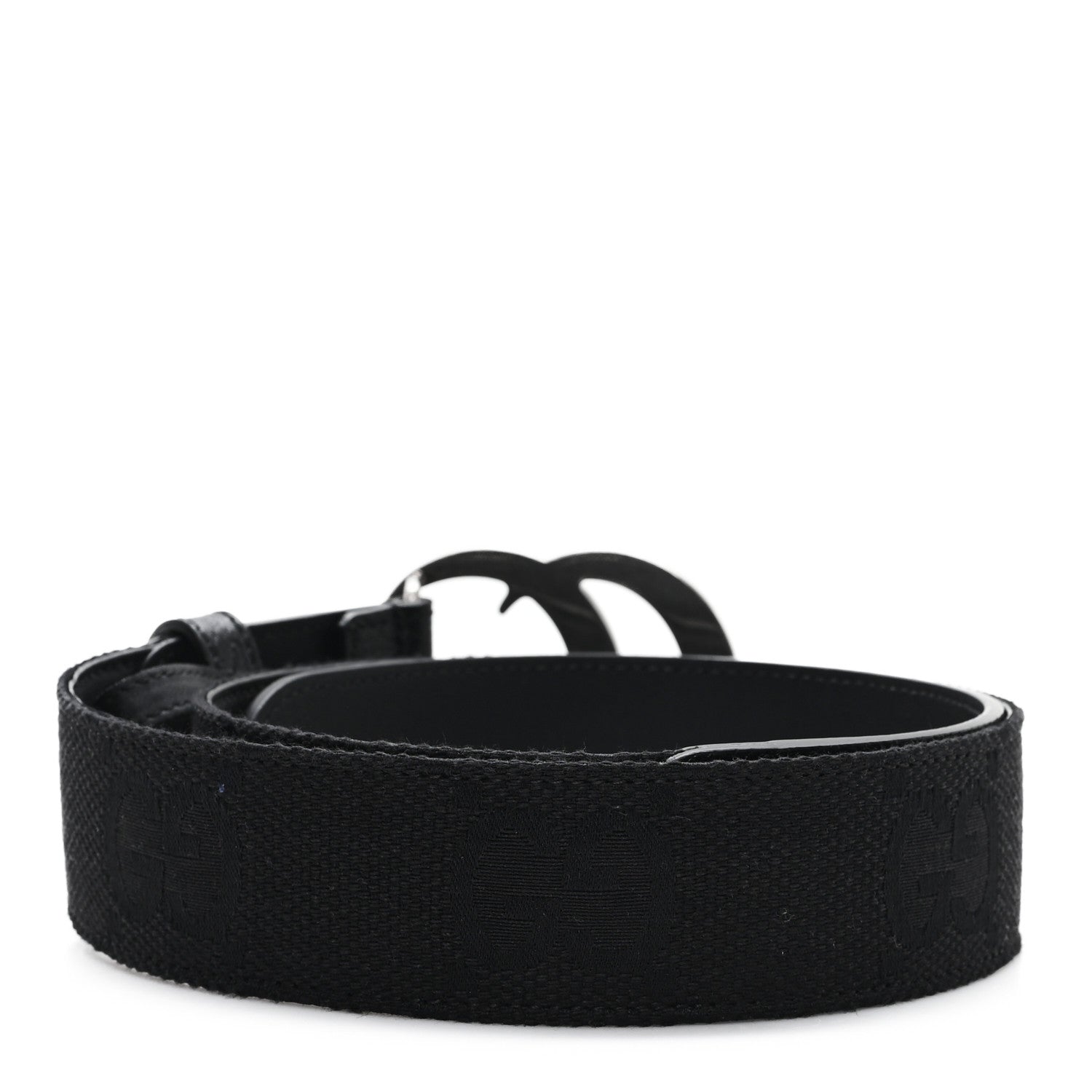 Gucci Calfskin Double G 30mm Belt 80 32 Black 2 of 5
