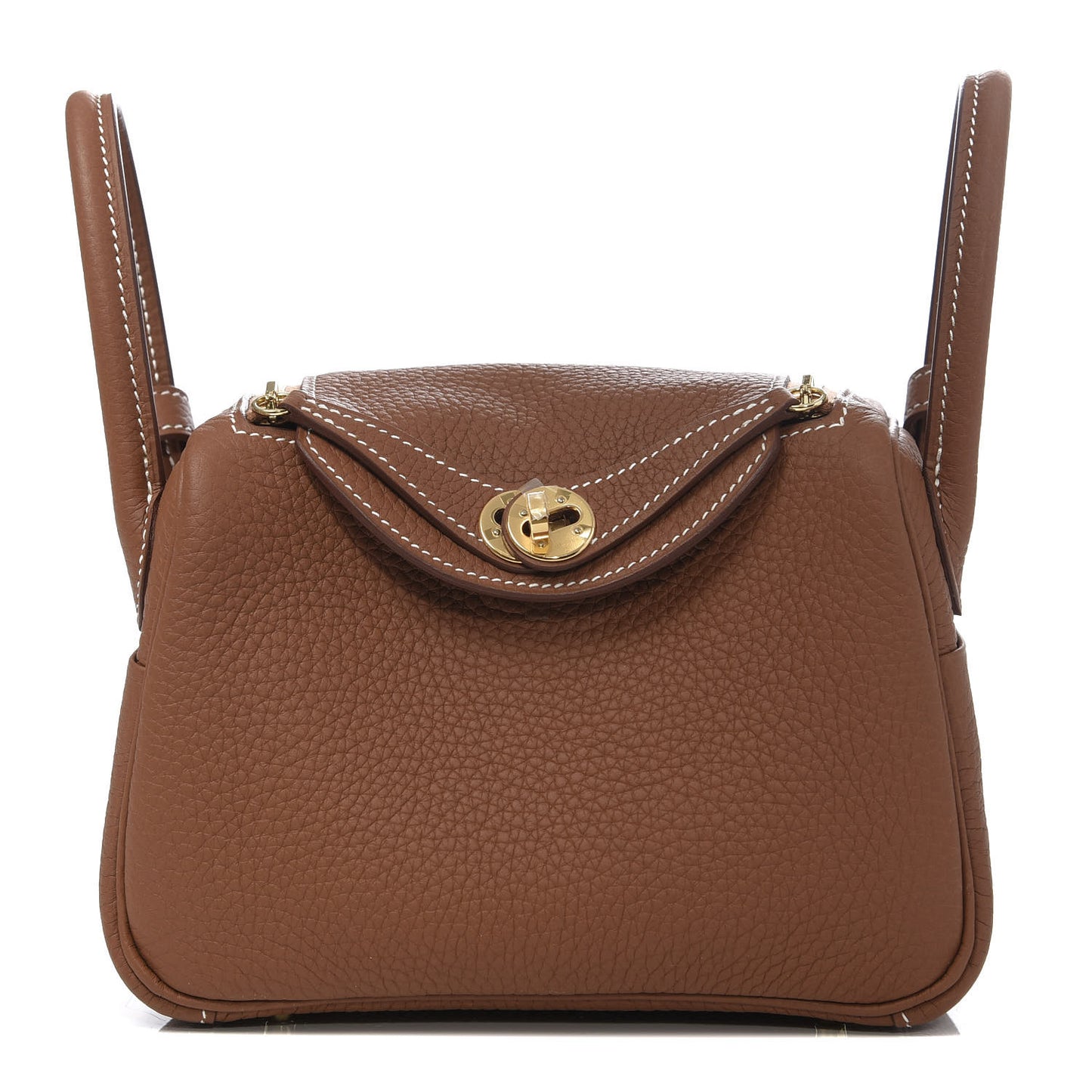 Taurillon Clemence Mini Lindy 20 Gold