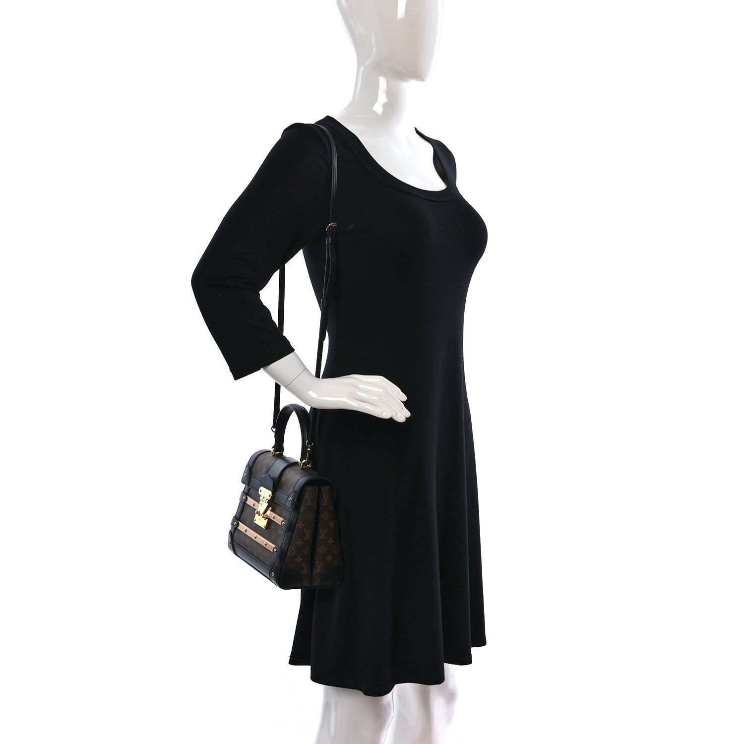 Louis Vuitton Monogram Trianon Black 3 of 8