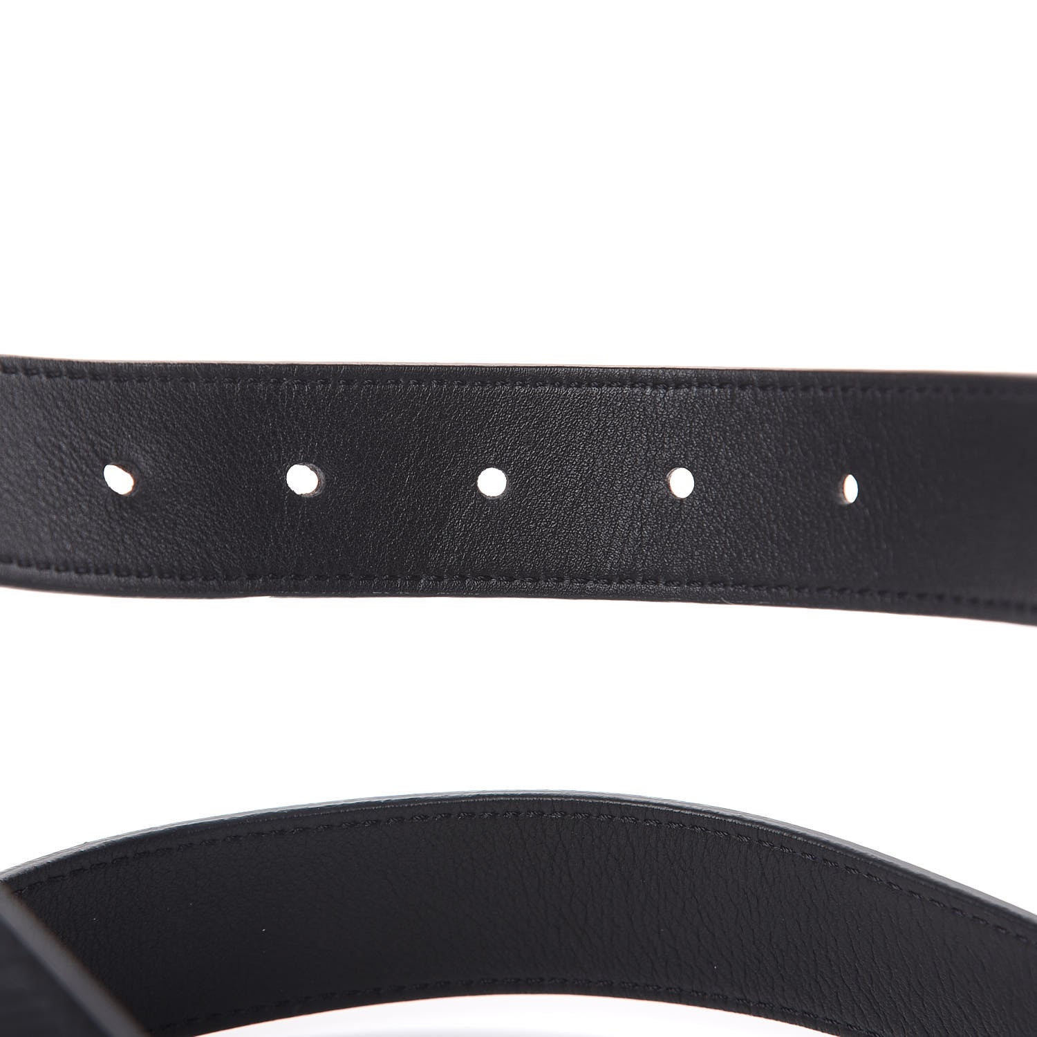 Louis Vuitton Epi 40mm LV Twist Belt 85 34 Black 5 of 7