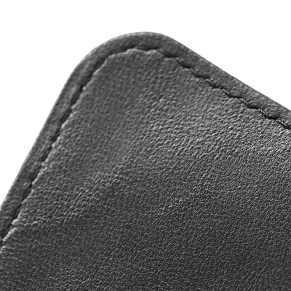 Chanel Lambskin Quilted Large Flap Wallet Black 12 of 13