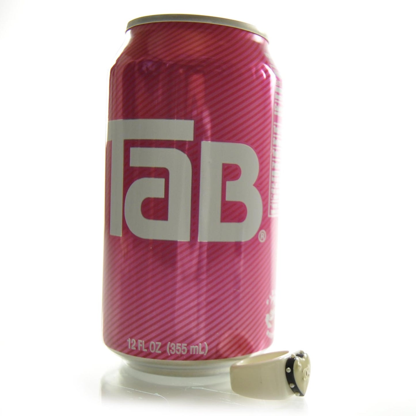 Resin Pearl CC Heart Ring 7