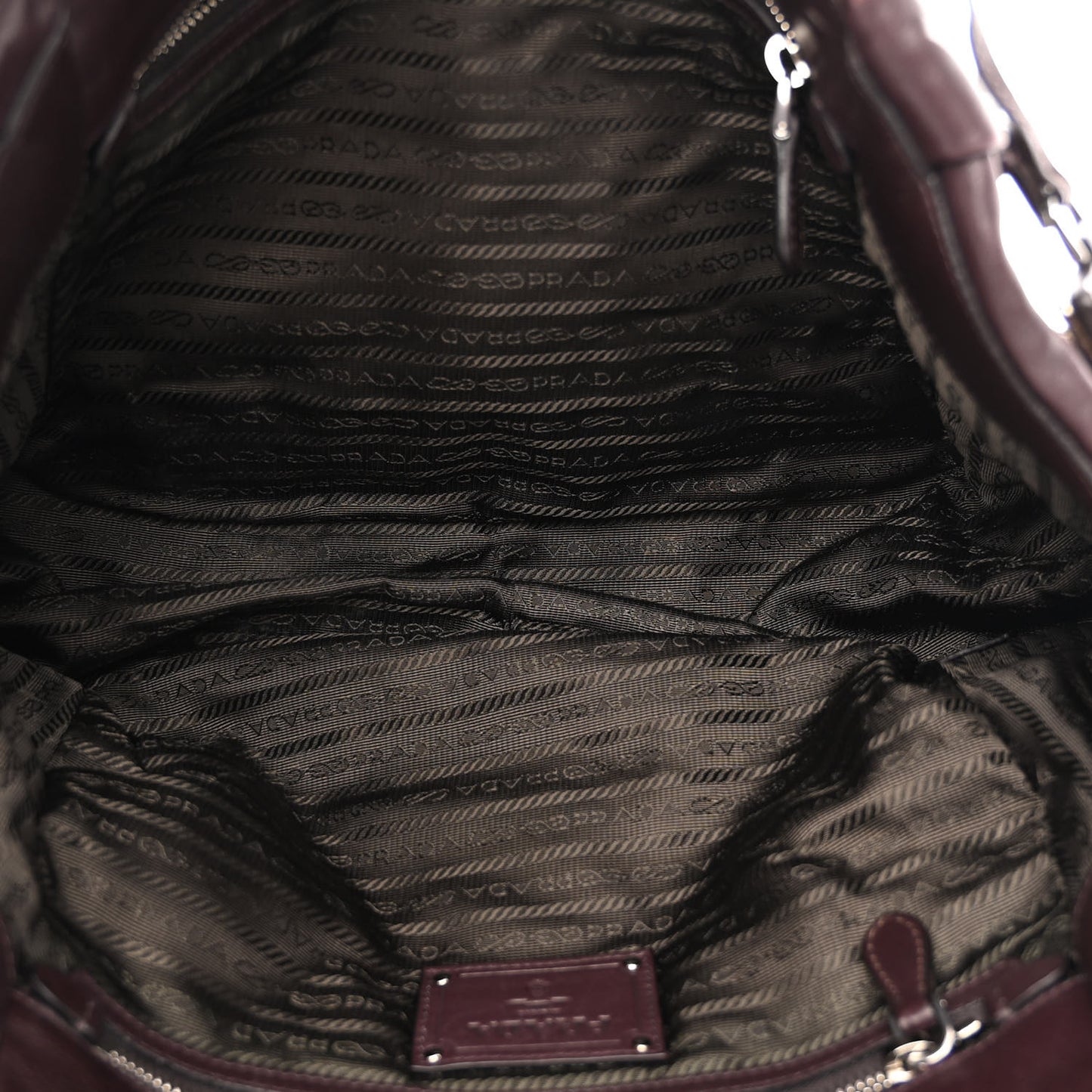 Soft Calfskin Shopping Tote Prugna