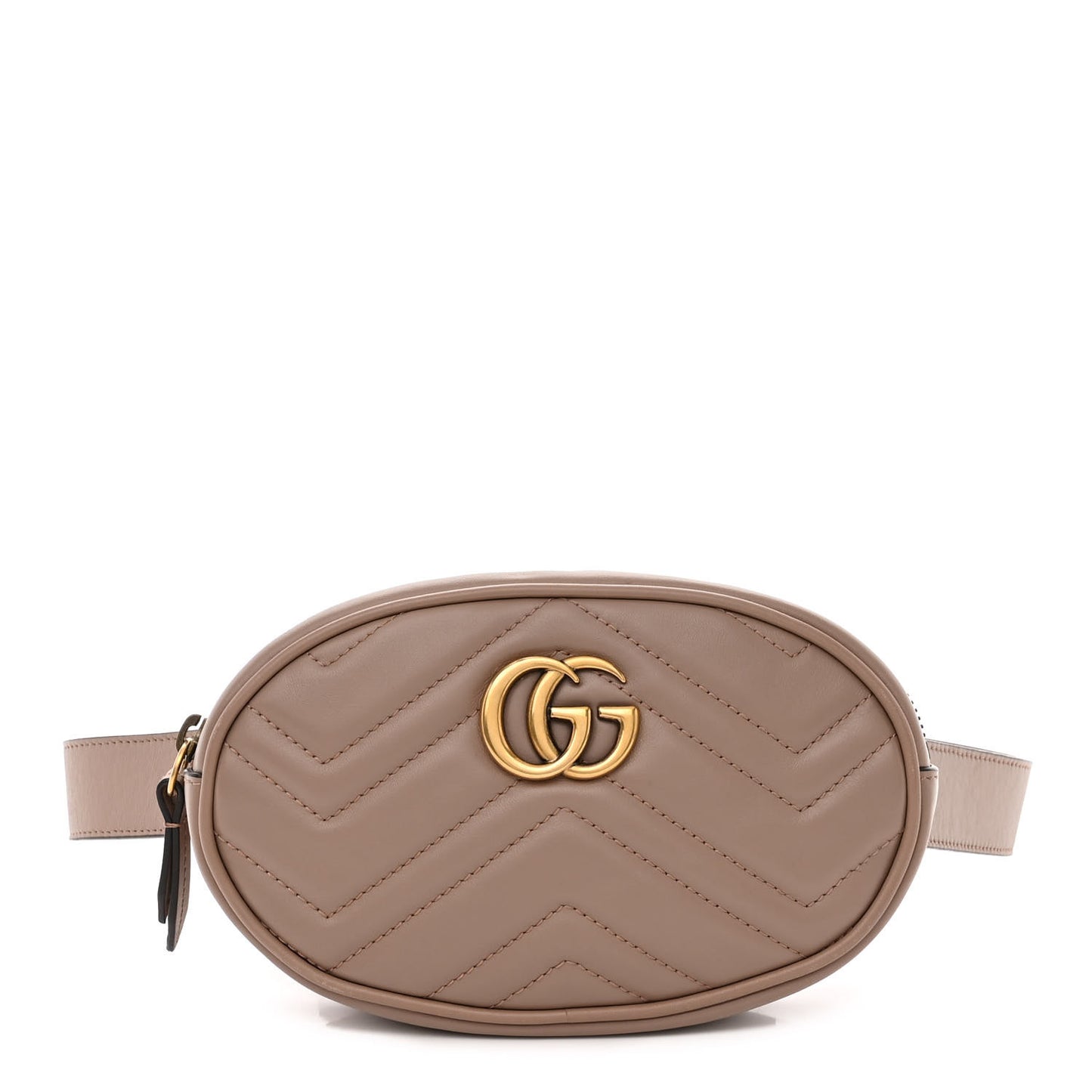 Calfskin Matelasse GG Marmont Belt Bag 85 34 Porcelain Rose