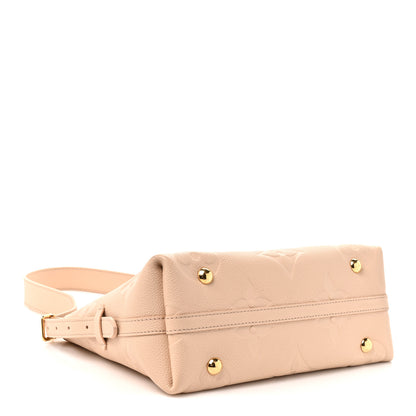 Louis Vuitton Empreinte Carryall PM Cream 5 of 11