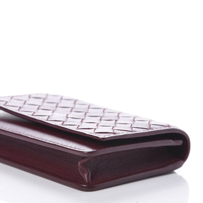 Bottega Veneta Nappa Intrecciato Card Holder Gigolo Red 7 of 11