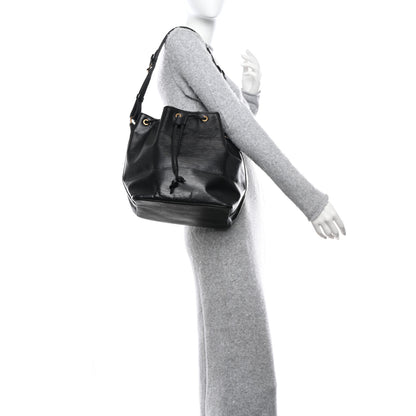 Louis Vuitton Epi Petit Noe Black 2 of 13