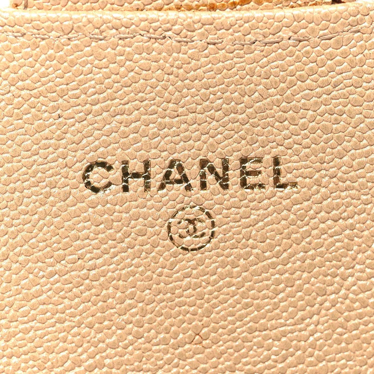 Chanel Iridescent Caviar Quilted Long Flap Wallet Beige 6 of 15