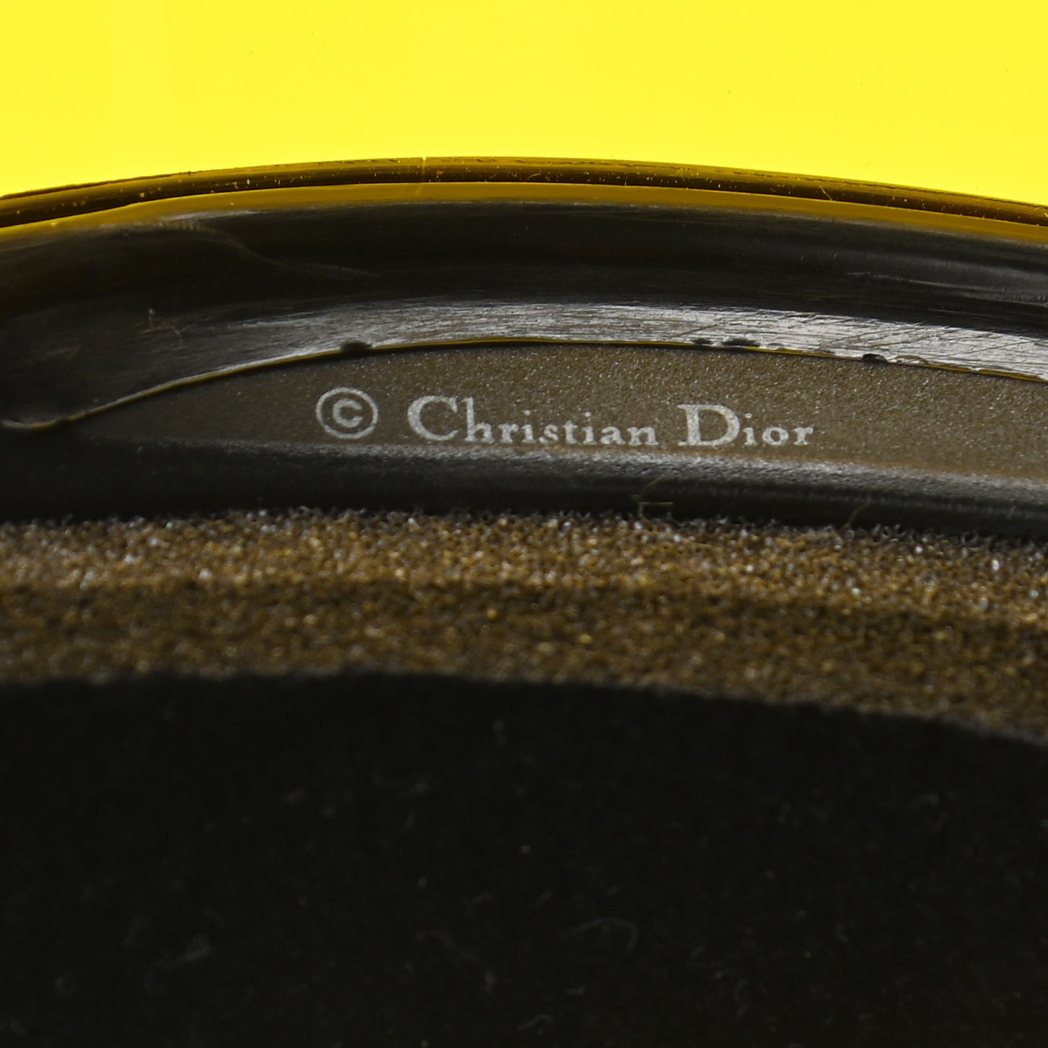Christian Dior DiorClub1 Sun Visor Yellow 7 of 7