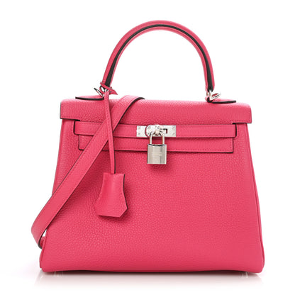 Hermes Togo Kelly Retourne 25 Rose Mexico 1 of 11