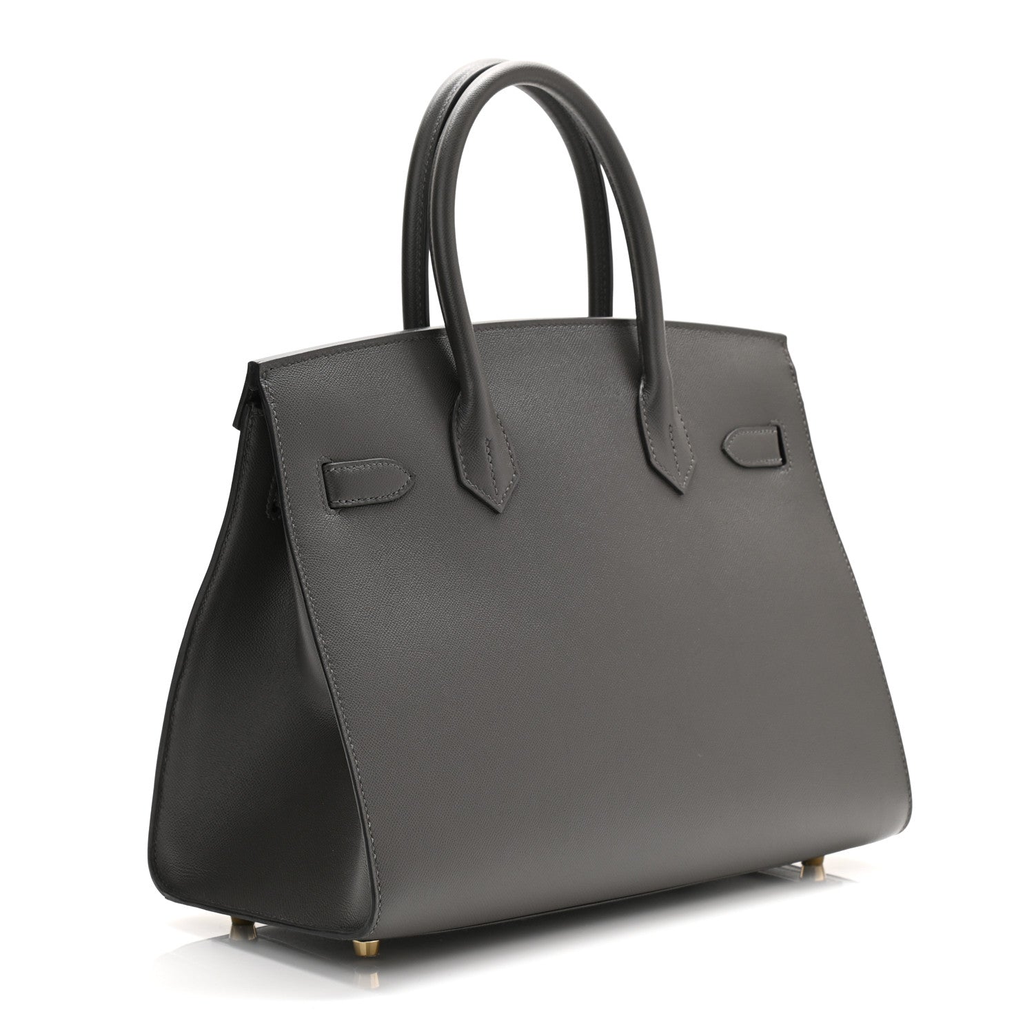 Hermes Grained Monsieur Birkin Sellier 30 Graphite 3 of 13