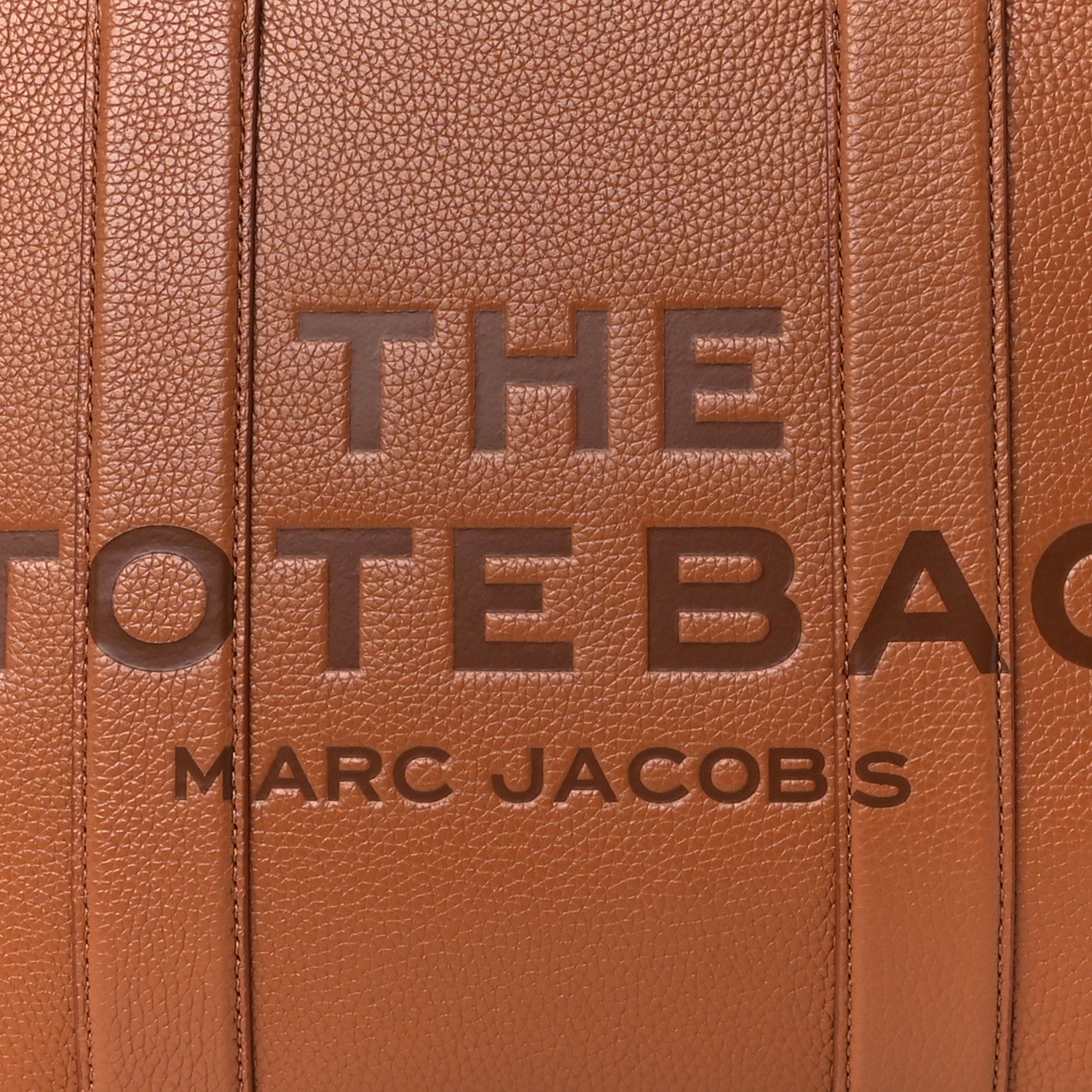 Marc Jacobs Grained Calfskin Small The Tote Bag Argan Oil 10 of 12
