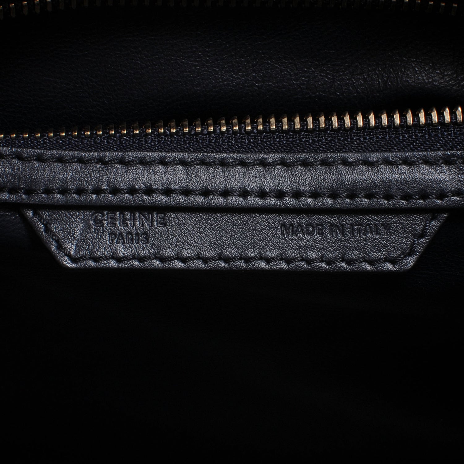 Celine Smooth Calfskin Mini Luggage Navy 7 of 9