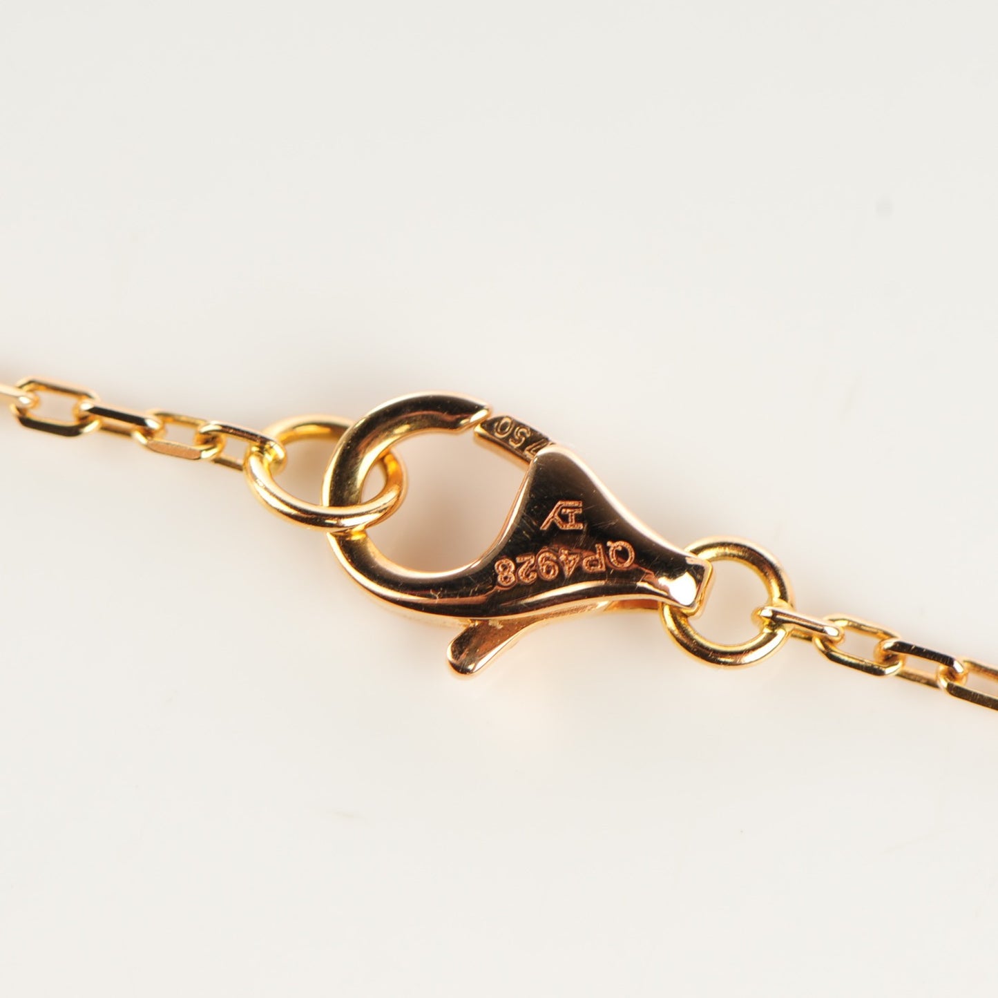 18K Pink Yellow White Gold Trinity De Heart Necklace