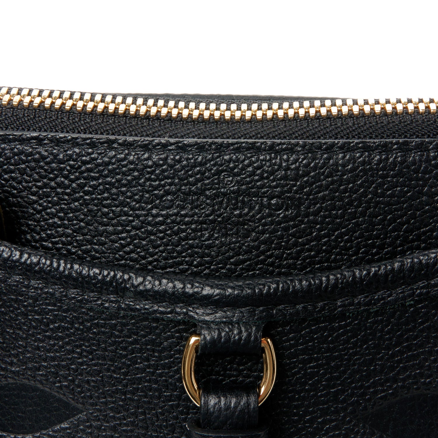 Louis Vuitton Empreinte Monogram Giant Trianon PM Black 6 of 9