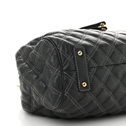 Marc Jacobs Calfskin Quilted Stam Dark Grey 9 of 13