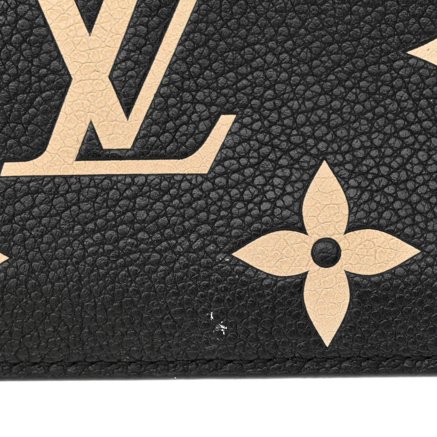 Empreinte Monogram Giant Felicie Pochette Black Beige