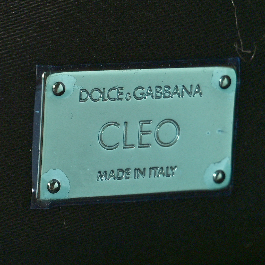 Dolce & Gabbana EcoFur Leopard Print Embellished Cleo Crossbody 6 of 8