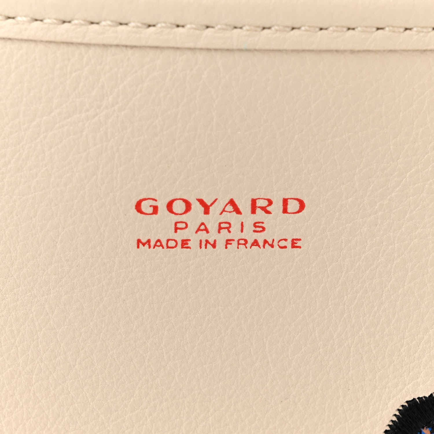 Goyard Goyardine Embroidered Seahorse Reversible Anjou PM Sand 10 of 17