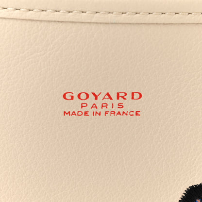 Goyard Goyardine Embroidered Seahorse Reversible Anjou PM Sand 10 of 17