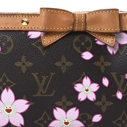 Louis Vuitton Monogram Cherry Blossom Pochette Accessories Brown 7 of 14