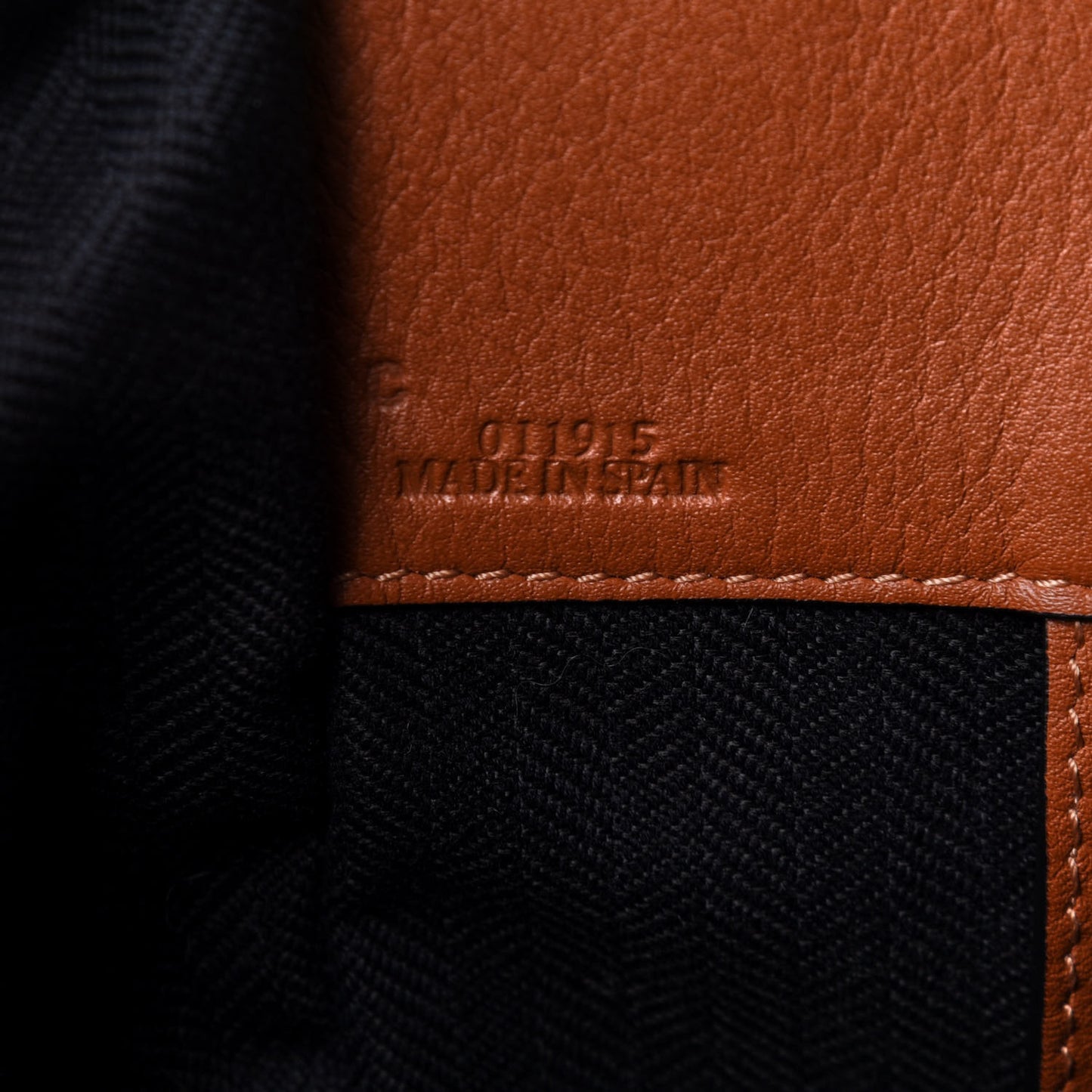 Calfskin Small Hammock Shoulder Bag Tan