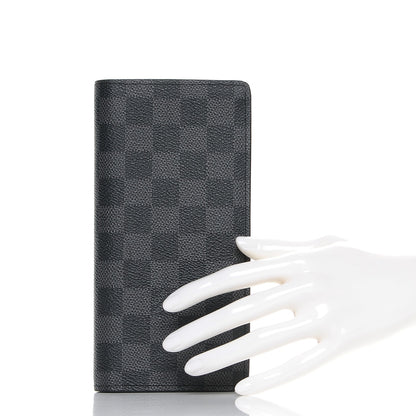 Louis Vuitton Damier Graphite Brazza Wallet 2 of 7