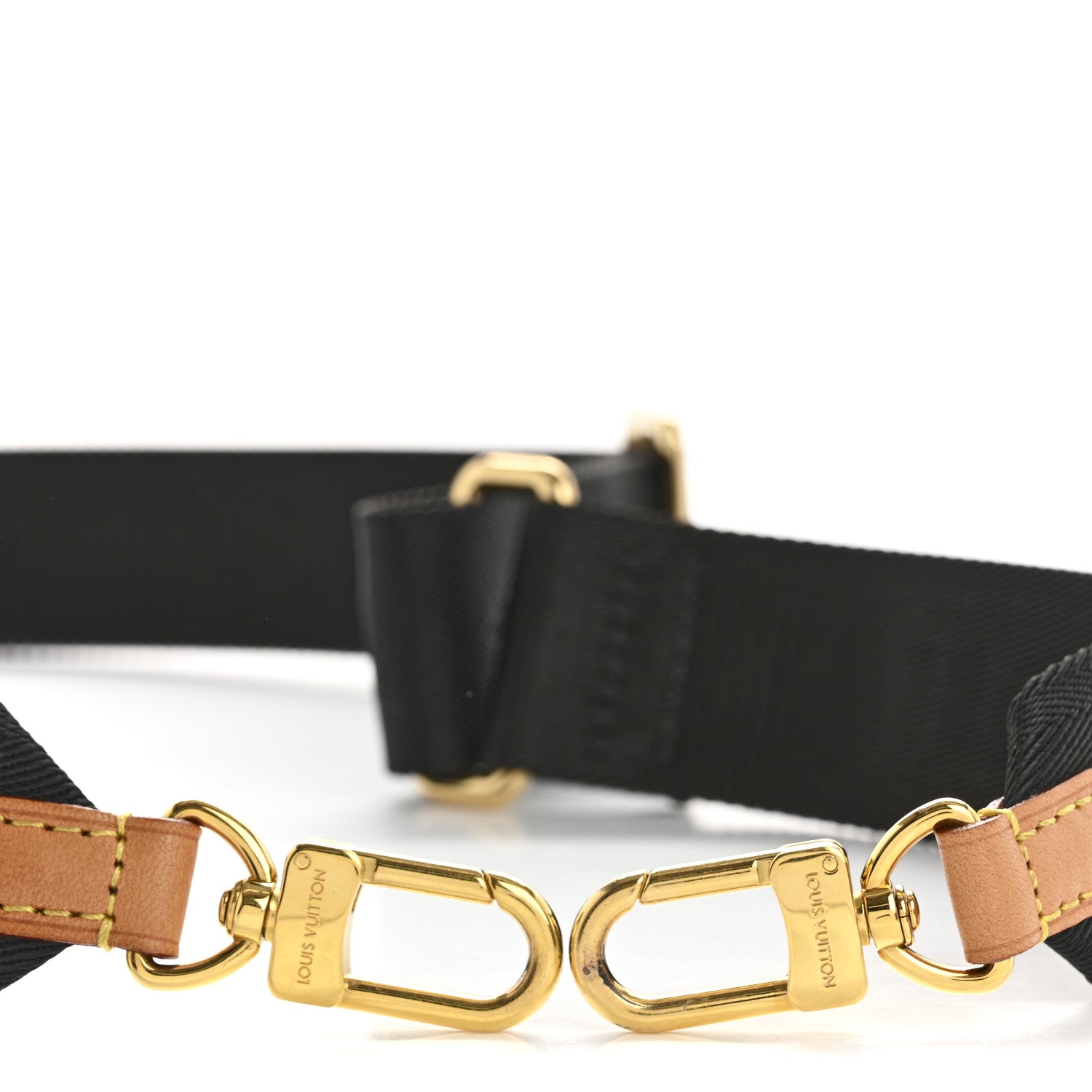 Louis Vuitton Monogram Multi Pochette Accessories Bandouliere Shoulder Strap Black 4 of 7