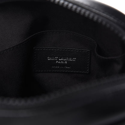 Saint Laurent Coated Canvas Rivington Race Pouch Black 8 of 10