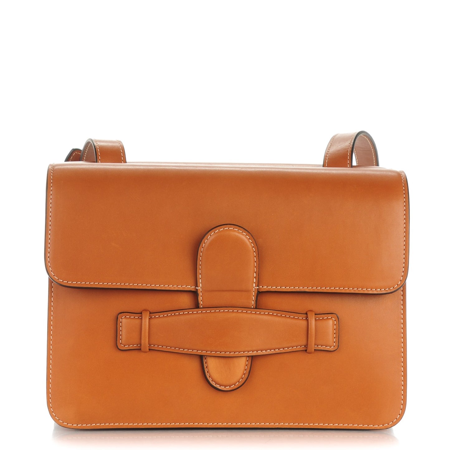 Natural Calfskin Medium Symmetrical Bag Tan