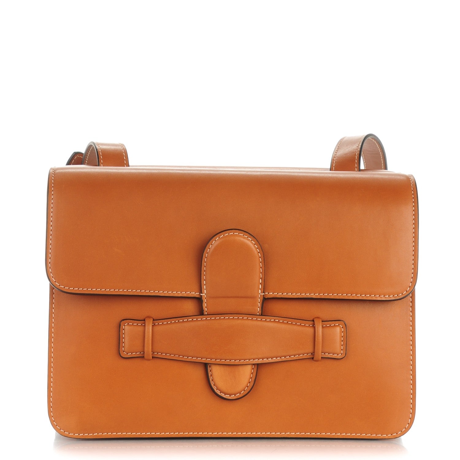 Celine Natural Calfskin Medium Symmetrical Bag Tan 1 of 7