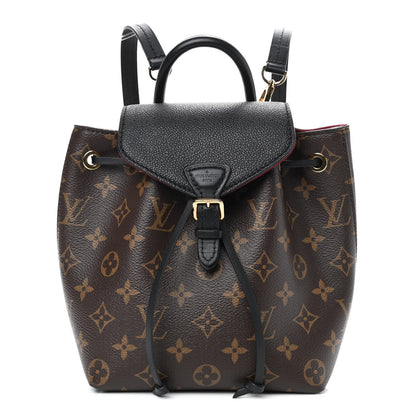 Louis Vuitton Monogram BB Montsouris NM Backpack Black 1 of 9